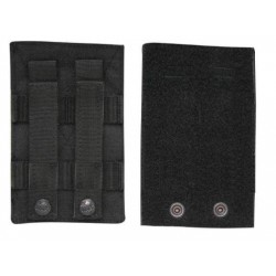 Panel Ajustable Velcro Negro VIPER