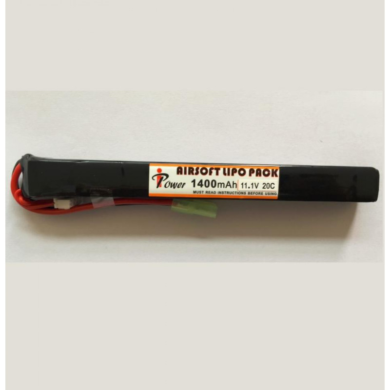 Bateria 11 1 V 1400 mAh 25C 178x17x18 Stick IPOWER