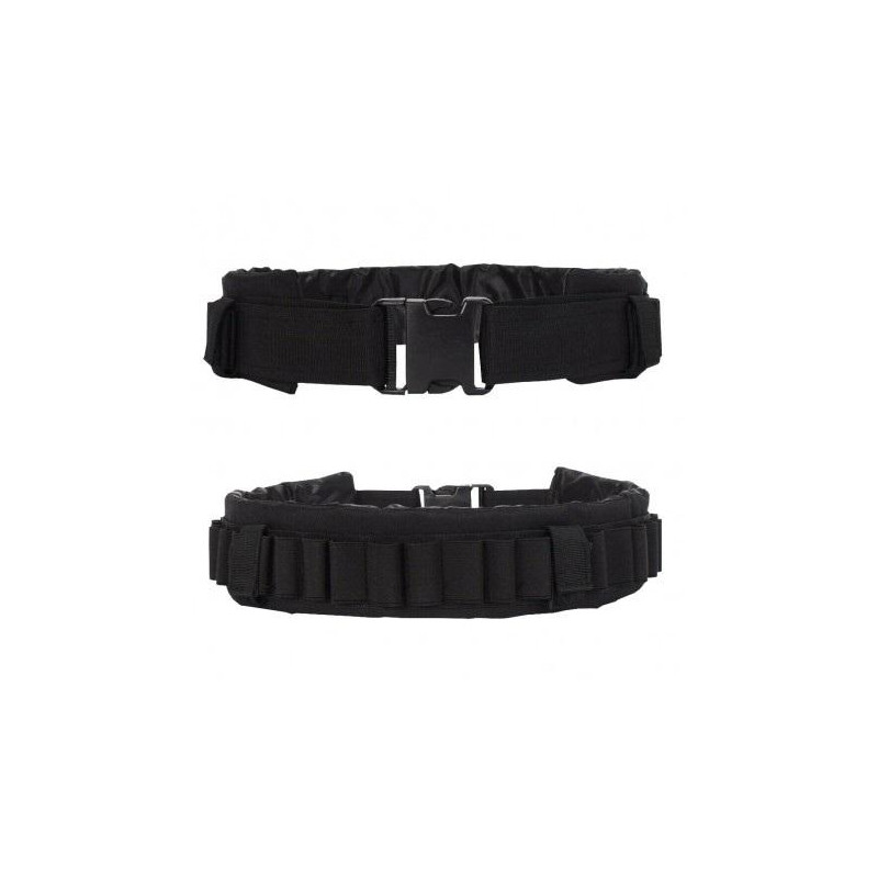 Cinturon Porta cartuchos ajustable Negro
