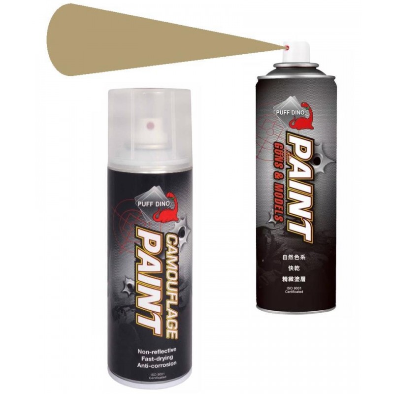 Spray Pintura Tan/Coyote 220 ml  PUFF DINO
