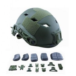 Casco Helmet Verde HL-07-BJ-OD