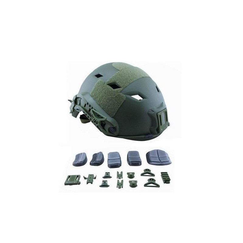 Casco Helmet Verde HL-07-BJ-OD