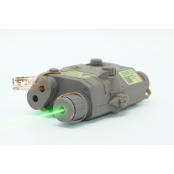 Laser verde estilo AN/PEQ-15 tan