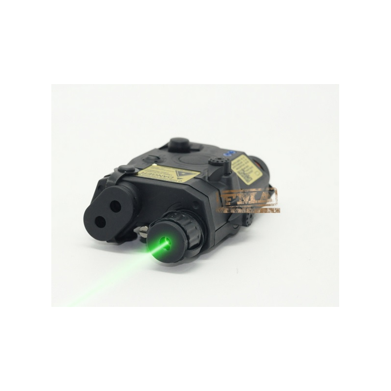 Laser verde estilo AN/PEQ-15 Negro