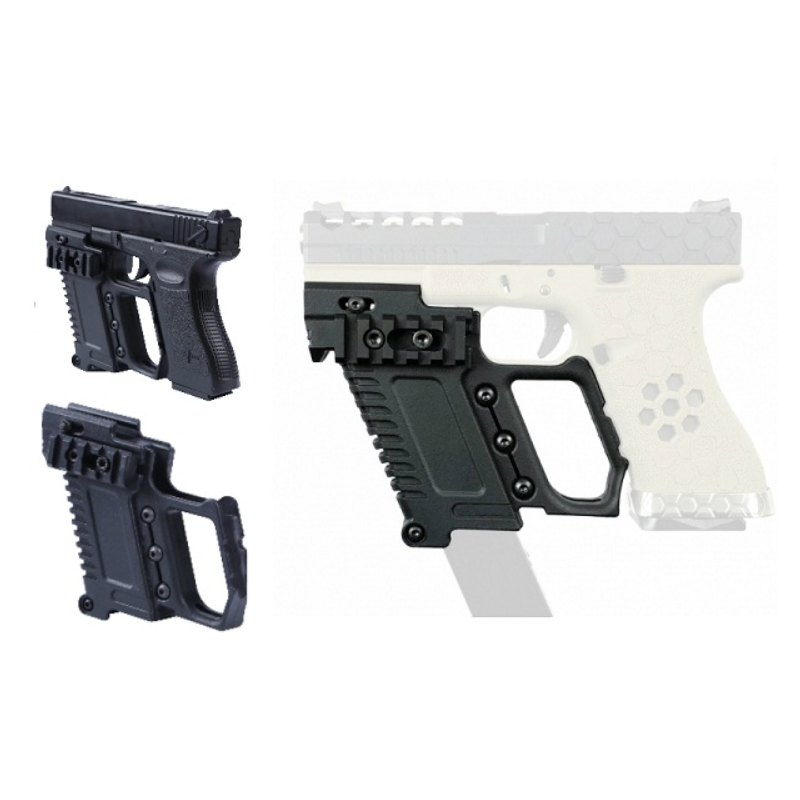 Kit tactical para Glock 17,18,19 TAN